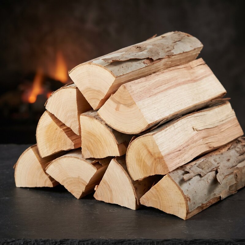 Blue Gum firewood logs for clean-burning fireplaces and all-round braai use