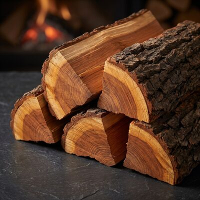 Kameeldoring hardwood firewood logs for long-burning braai coals and open fires
